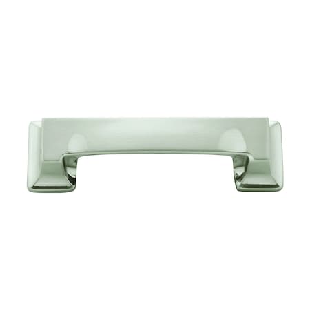 Hickory Hardware Cup Pull 3 Inch & 3-3/4 Inch (96mm) Center to Center P3013-SN